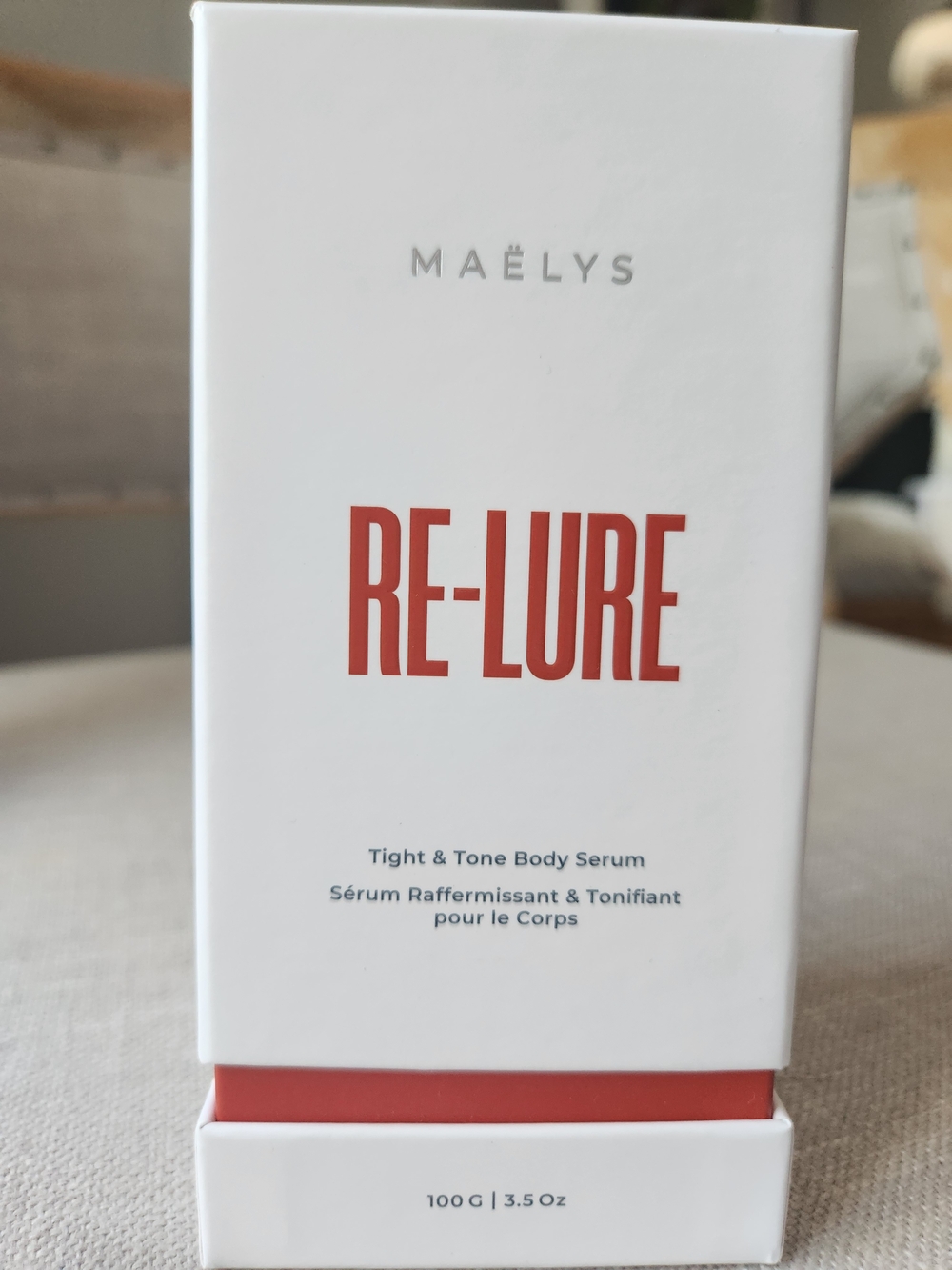 NIB Maelys RE-LURE Tight & Tone Body Serum 3.5 Oz 100 G